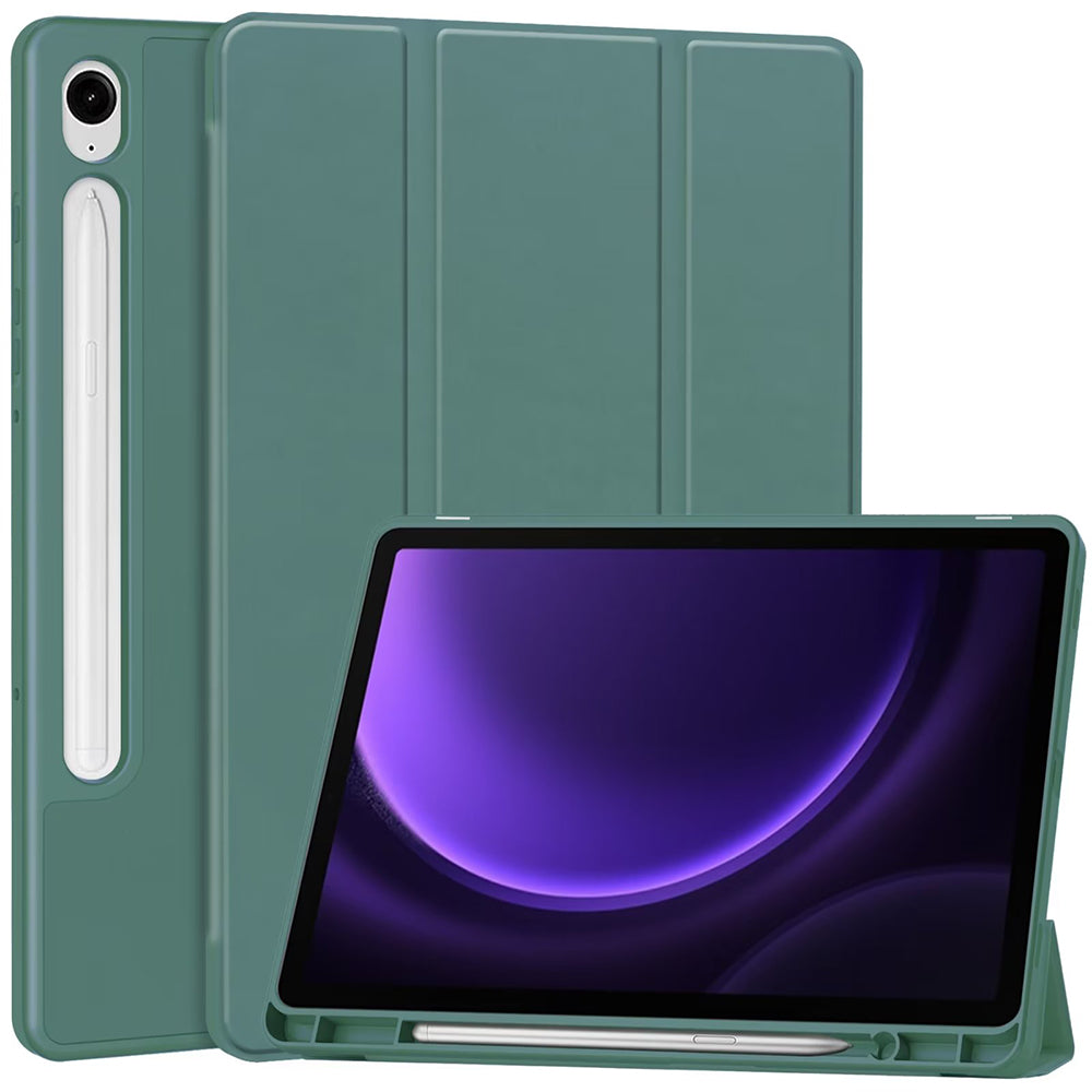 Futrola za Xiaomi Redmi Pad 2, Techsuit, Flex Trifold, Zelena