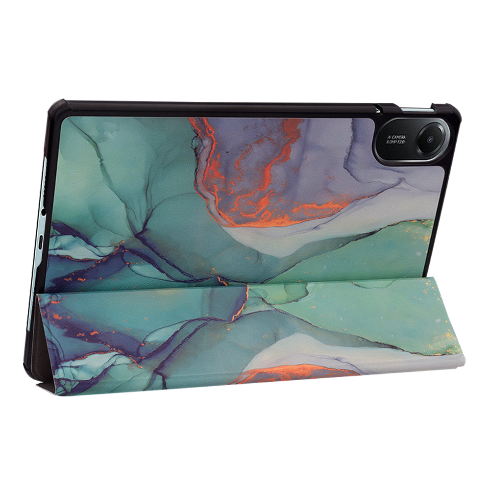 Futrola za Xiaomi Redmi Pad 2, Techsuit, FoldPro Green Time, Višebojna