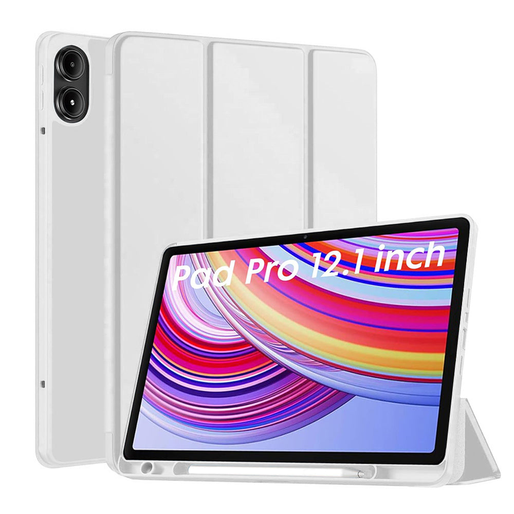 Futrola za Xiaomi Redmi Pad Pro / Pad / Pad Pro 5G, Techsuit, Flex Trifold, Siva