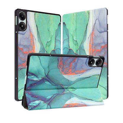 Futrola za Xiaomi Redmi Pad Pro / Pad / Pad Pro 5G, Techsuit, FoldPro Green Time, Višebojna