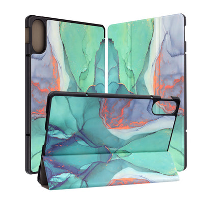 Futrola za Xiaomi Redmi Pad Pro / Pad / Pad Pro 5G, Techsuit, FoldPro Green Time, Višebojna