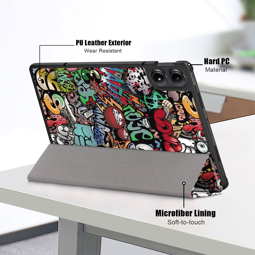 Futrola za Xiaomi Redmi Pad Pro / Pad / Pad Pro 5G, Techsuit, FoldPro Urban Vibe, Višebojna