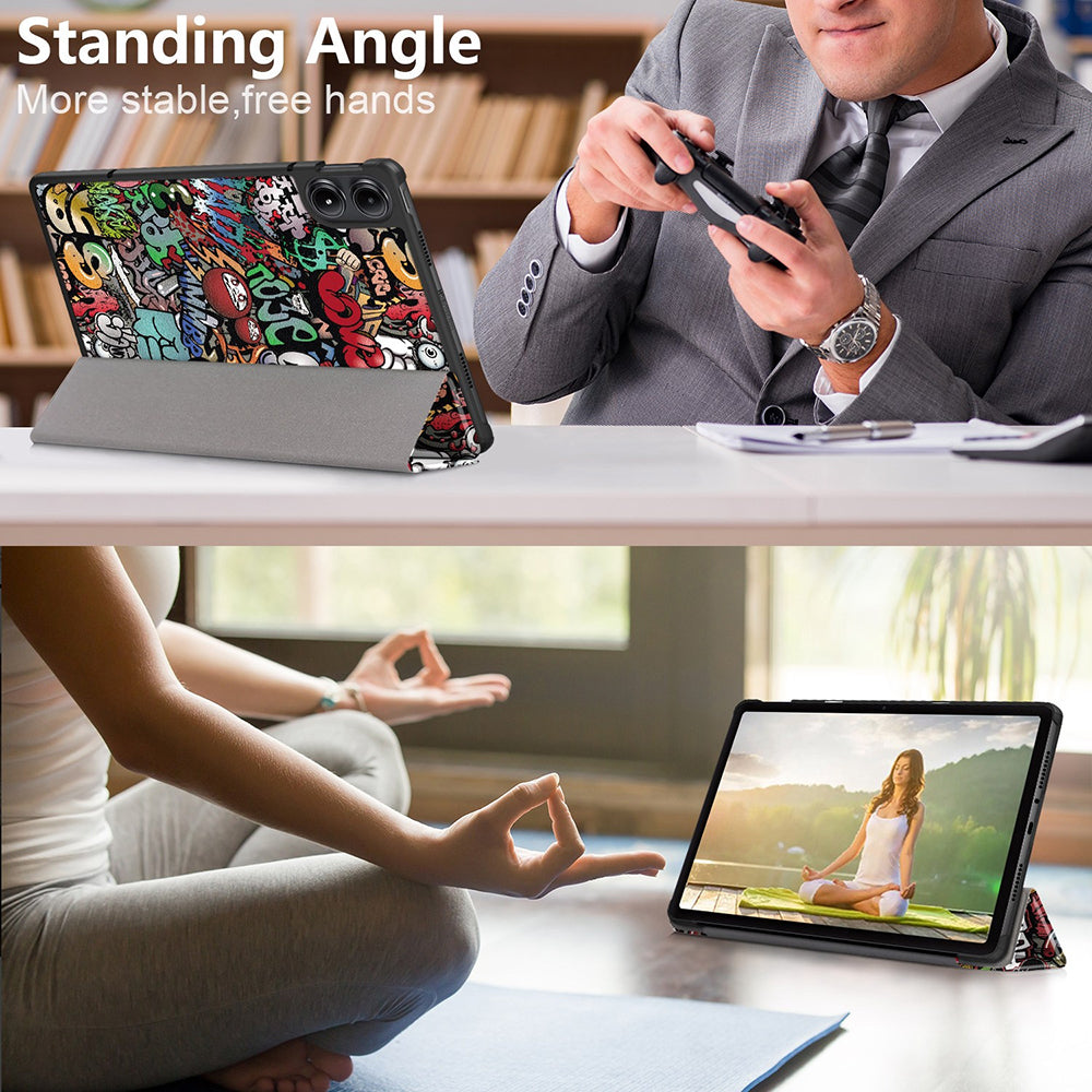 Futrola za Xiaomi Redmi Pad Pro / Pad / Pad Pro 5G, Techsuit, FoldPro Urban Vibe, Višebojna