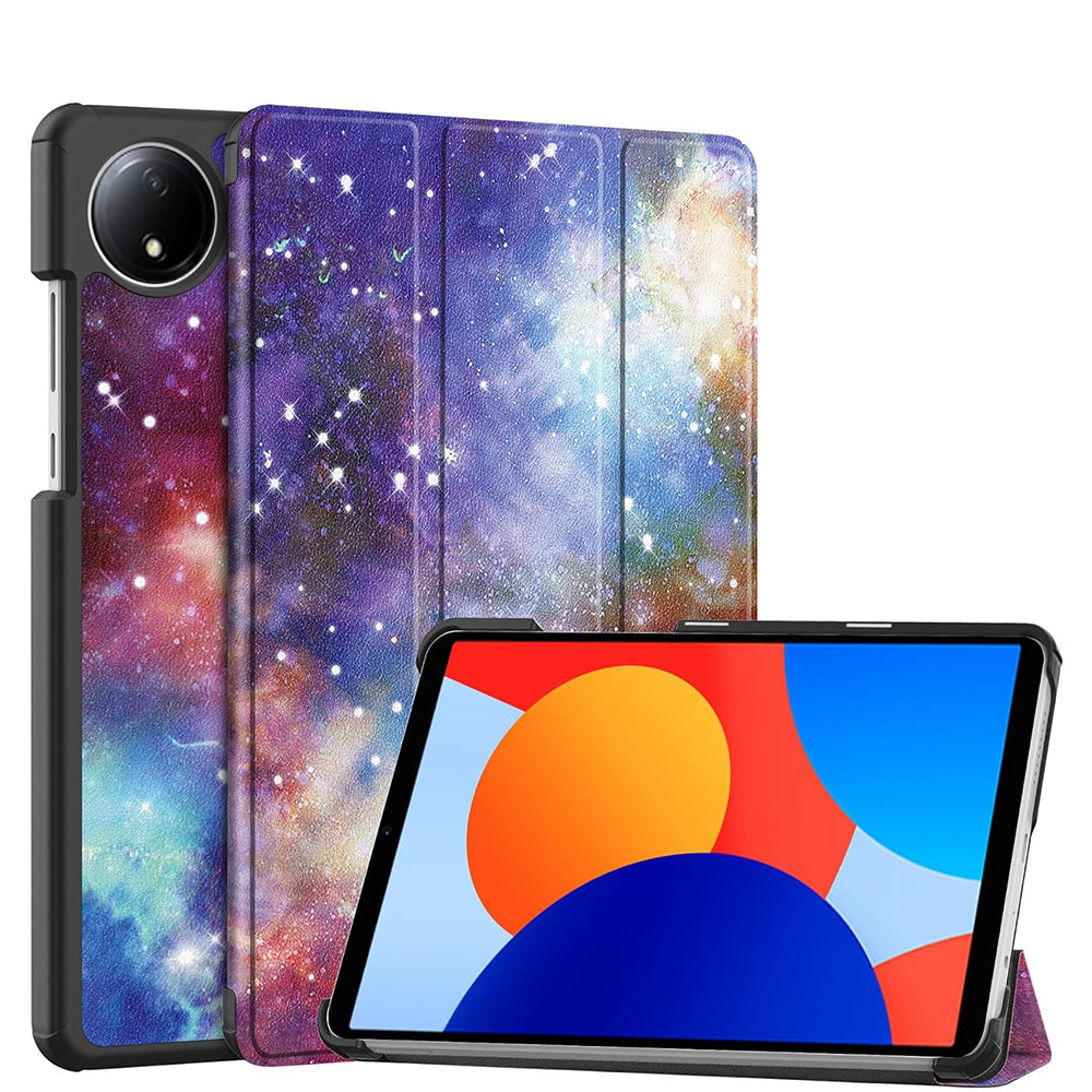 Futrola za Xiaomi Redmi Pad SE 8.7, Techsuit, FoldPro Galaxy, Višebojna