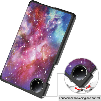 Futrola za Xiaomi Redmi Pad SE 8.7, Techsuit, FoldPro Galaxy, Višebojna