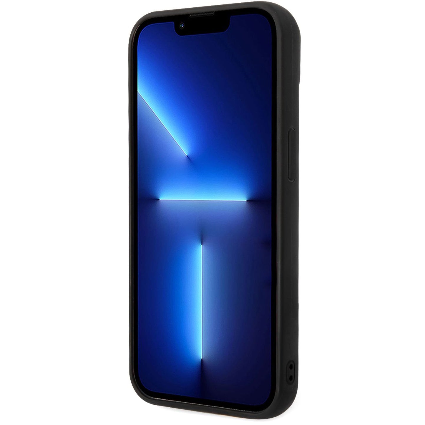 Futrola za Apple iPhone 14 Plus, Karl Lagerfeld, Quilted Puffy Metal Logo, Crna