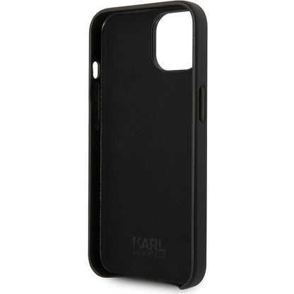 Futrola za Apple iPhone 14 Plus, Karl Lagerfeld, Perforated Logo, Crna