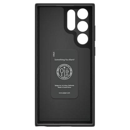 Futrola za Samsung Galaxy S22 Ultra 5G S908, Spigen, Thin Fit, Crna ACS03911