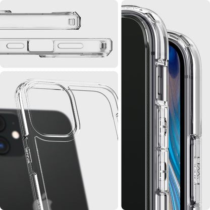 Futrola za Apple iPhone 12 / 12 Pro, Spigen, Ultra Hybrid, Prozirna ACS01702