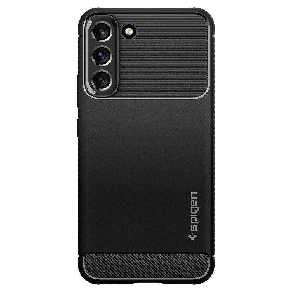 Futrola za Samsung Galaxy S22 5G S901, Spigen, Rugged Armor, Crna ACS03986