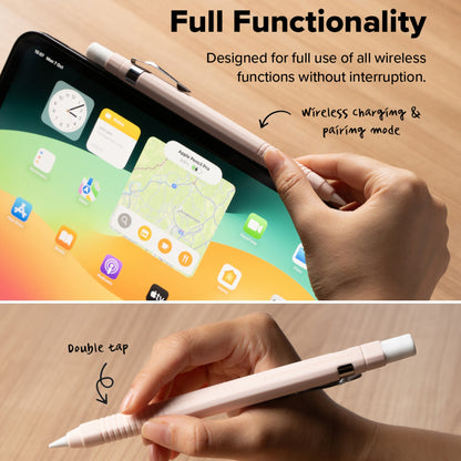 Futrola Ringke Drafting za Apple Pencil Pro / Pencil (Generacija 2), Bijela