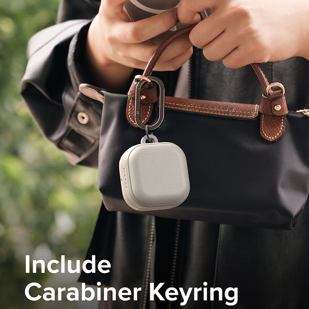 Futrola Ringke Onyx Magnetic za Samsung Galaxy Buds4 / Buds4 Pro, Siva