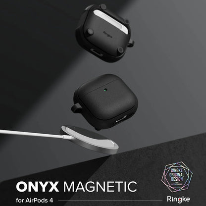 Ringke Onyx Magnetic futrola za Apple AirPods 4, Siva