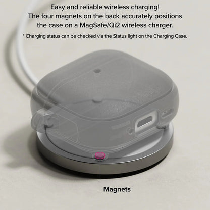 Ringke Onyx Magnetic futrola za Apple AirPods 4, Siva