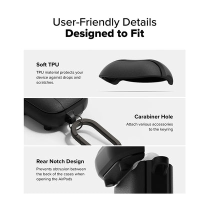 Ringke Onyx Magnetic futrola za Apple AirPods 4, Zelena