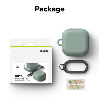 Futrola Ringke Onyx Magnetic za Samsung Galaxy Buds4 / Buds4 Pro, Zelena