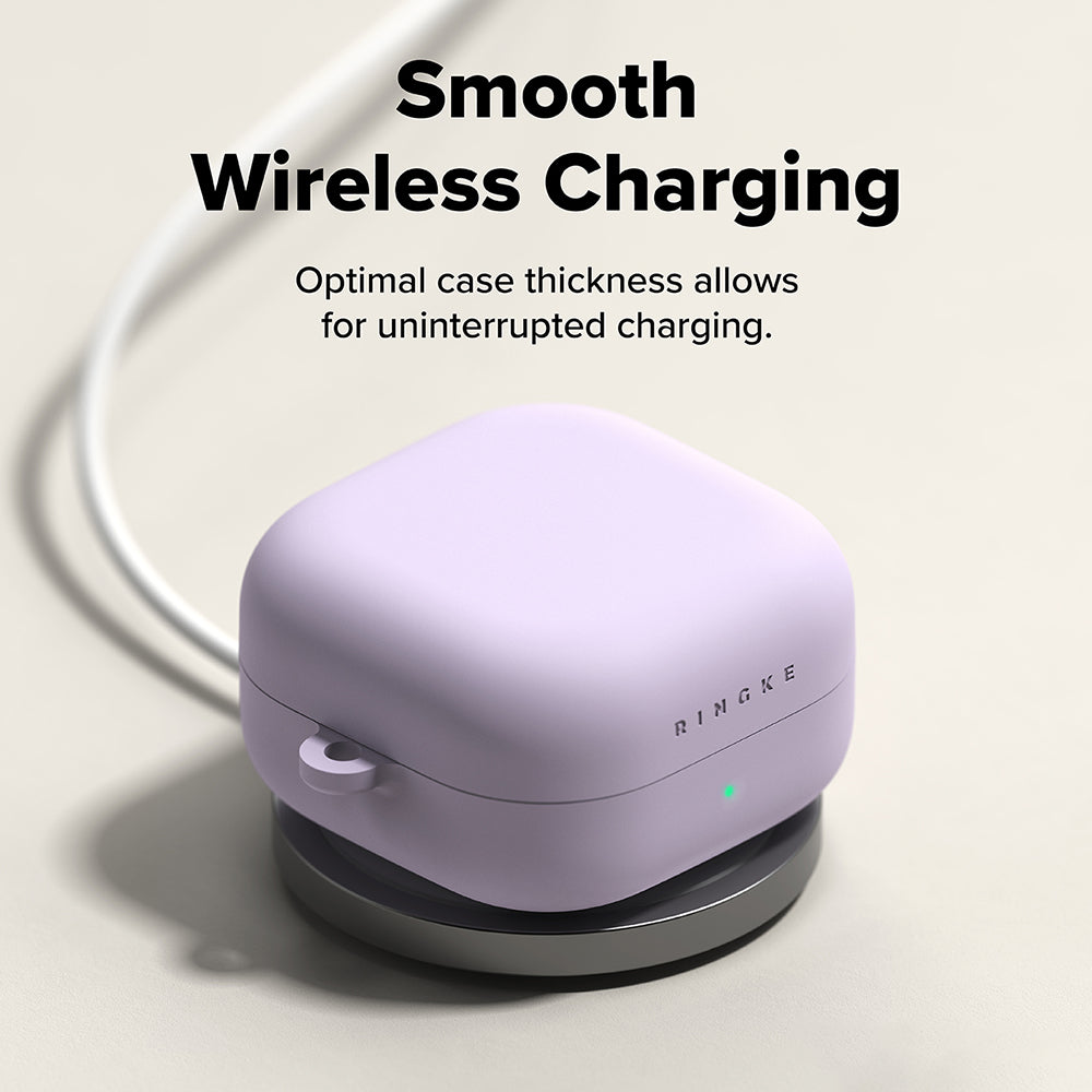 Futrola Ringke za Samsung Galaxy Buds 4 Pro, Svijetlo Ljubičasta