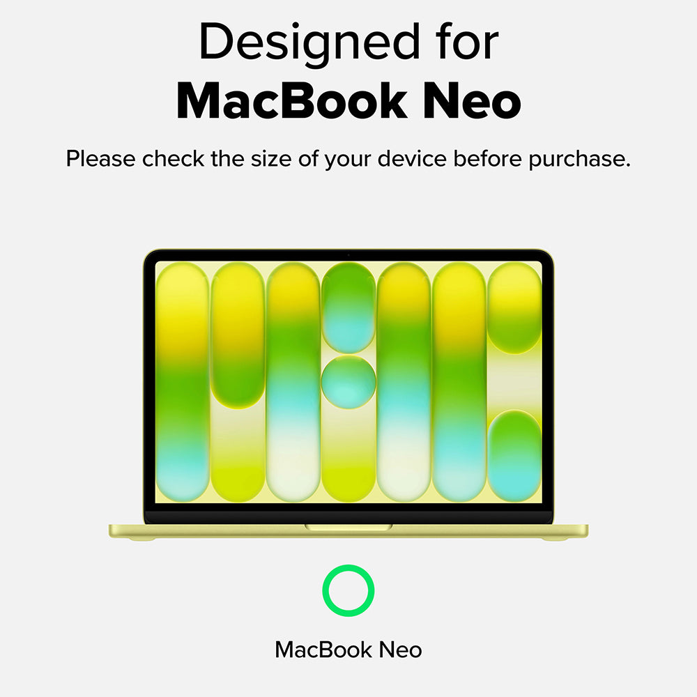 Ringke Slim maska za Apple MacBook Neo 13 inča, mat prozirna.