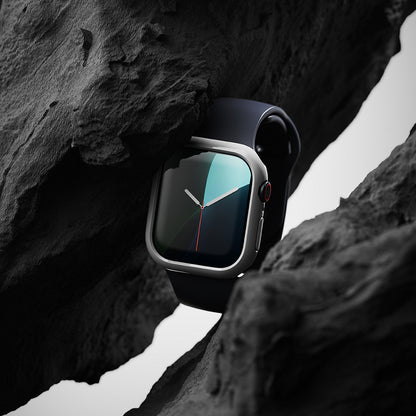 Ringke Slim kućište za Apple Watch Series 10 / 11 46mm, Set 2 komada, Crna Mat / Prozirna
