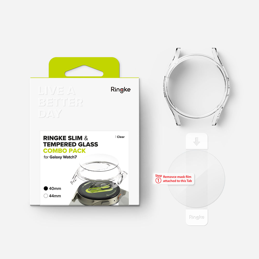 Ringke Slim kućište za Samsung Galaxy Watch7 40mm, Prozirno