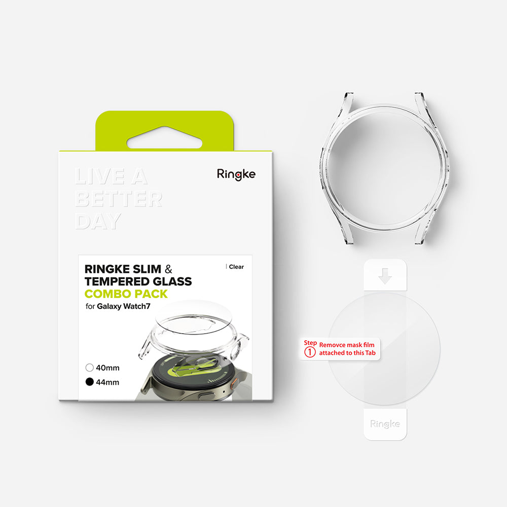 Ringke Slim kućište za Samsung Galaxy Watch7 44mm, Prozirno
