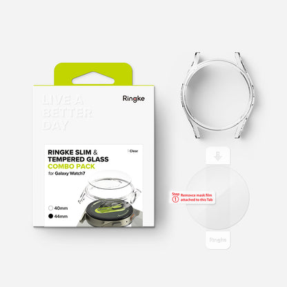 Ringke Slim kućište za Samsung Galaxy Watch7 44mm, Prozirno