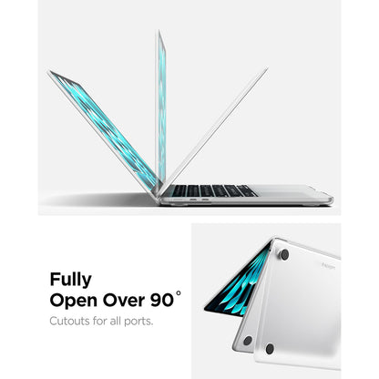 Spigen Airskin futrola za Apple MacBook Air 13inch (2026) / (2025) / (2024) / (2022), Prozirna Satenska ACS11530