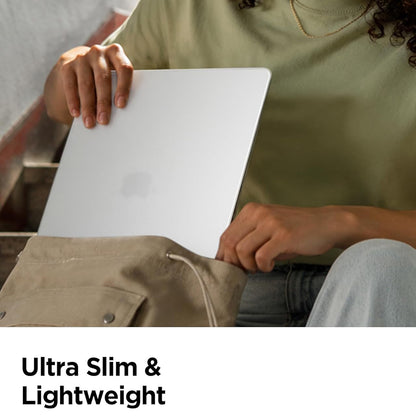 Spigen Airskin futrola za Apple MacBook Air 13inch (2026) / (2025) / (2024) / (2022), Prozirna Satenska ACS11530