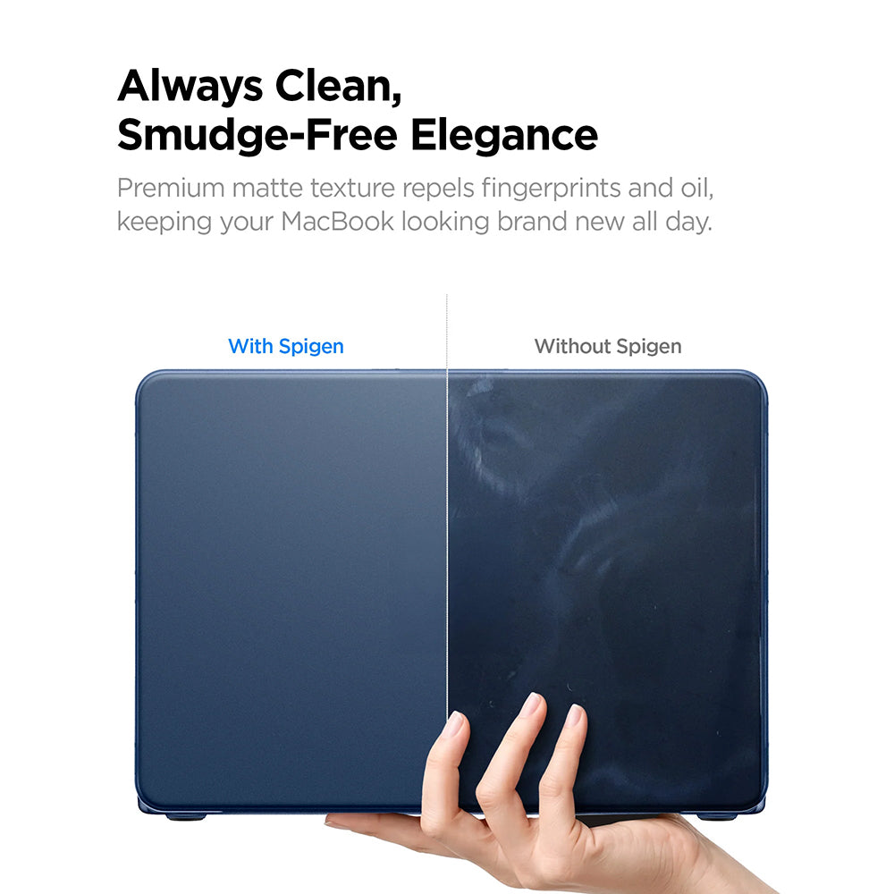Spigen Airskin torbica za Apple MacBook Neo 13inch, Prozirna Satenska ACS11543