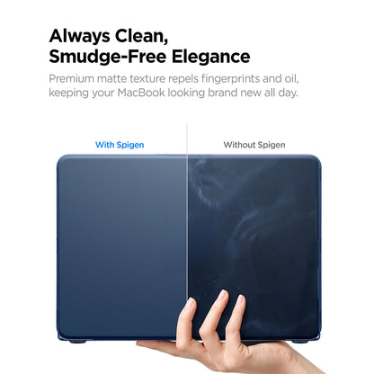 Spigen Airskin torbica za Apple MacBook Neo 13inch, Prozirna Satenska ACS11543