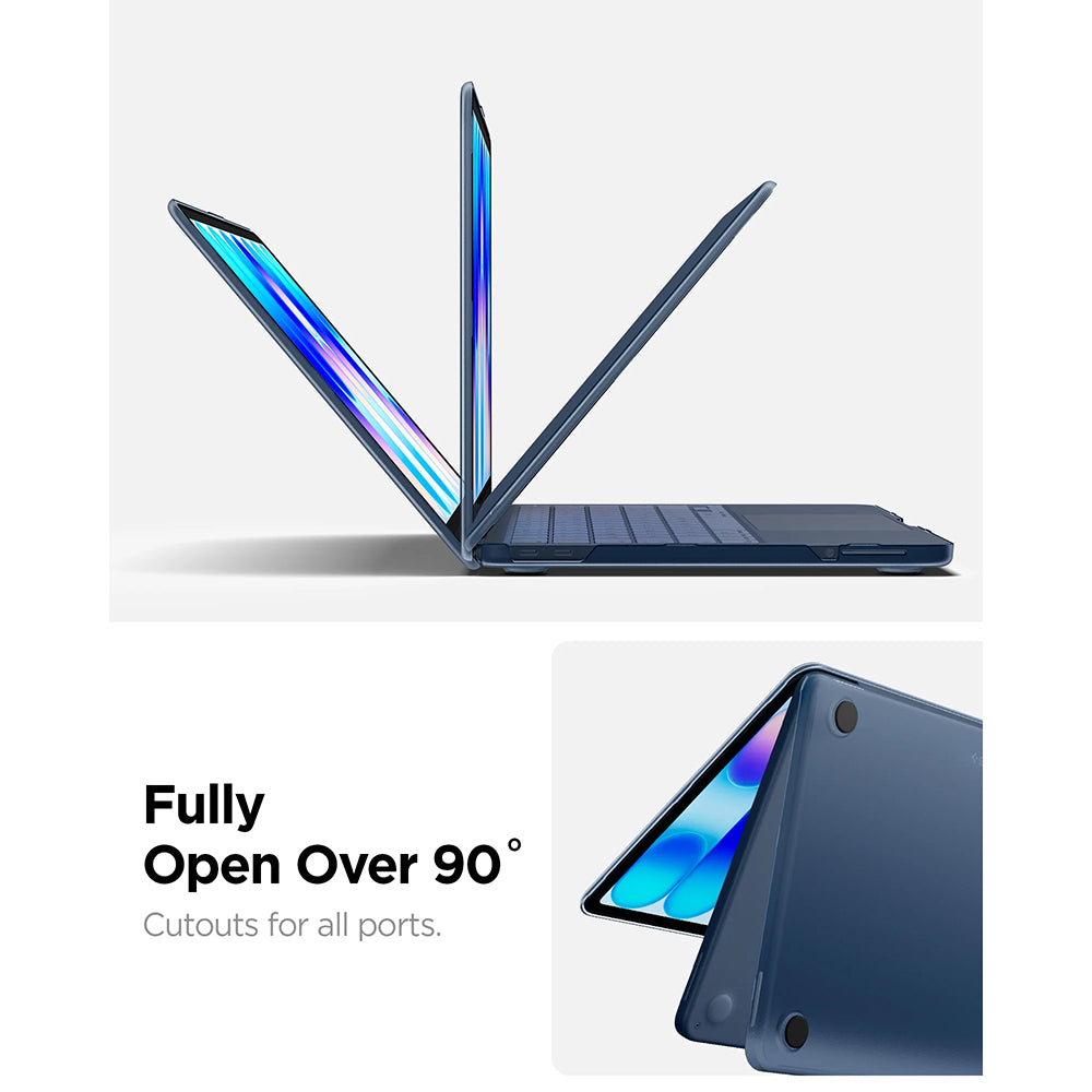 Spigen Airskin torbica za Apple MacBook Neo 13inch, Prozirna Satenska ACS11543