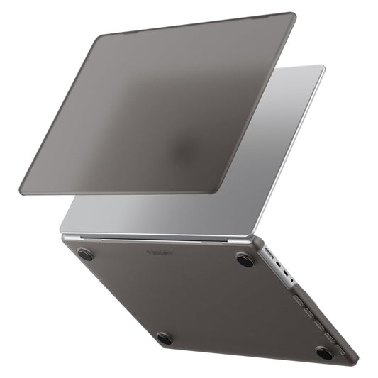 Spigen Airskin futrola za Apple MacBook Pro 14inch (2026) / (2025) / (2023) / (2022) / (2021), Crna Satinirana ACS11529