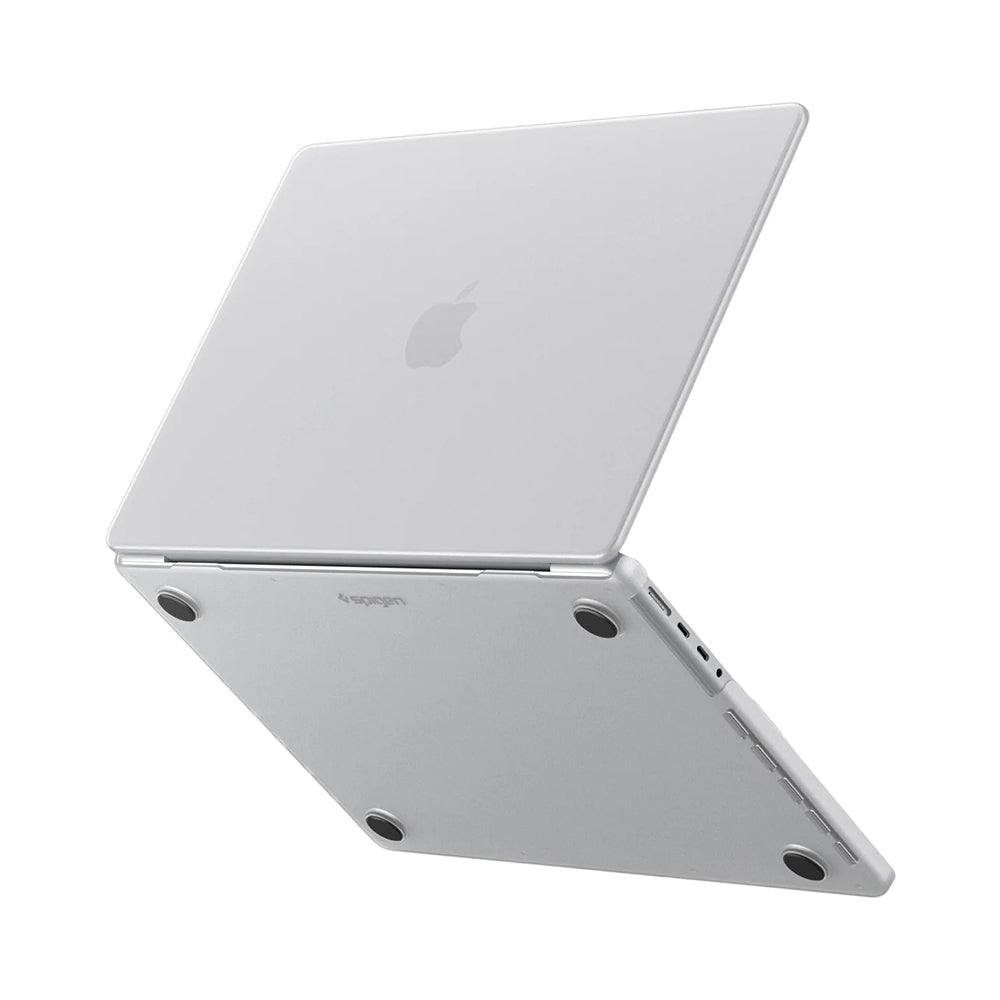 Spigen Airskin kućište za Apple MacBook Pro 14inch (2026) / (2025) / (2023) / (2022) / (2021), Prozirna Saten ACS11528