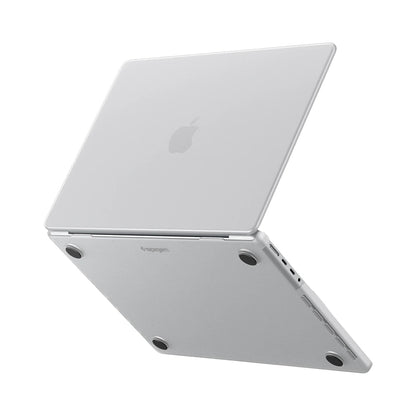 Spigen Airskin kućište za Apple MacBook Pro 14inch (2026) / (2025) / (2023) / (2022) / (2021), Prozirna Saten ACS11528