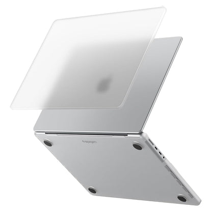 Spigen Airskin kućište za Apple MacBook Pro 14inch (2026) / (2025) / (2023) / (2022) / (2021), Prozirna Saten ACS11528