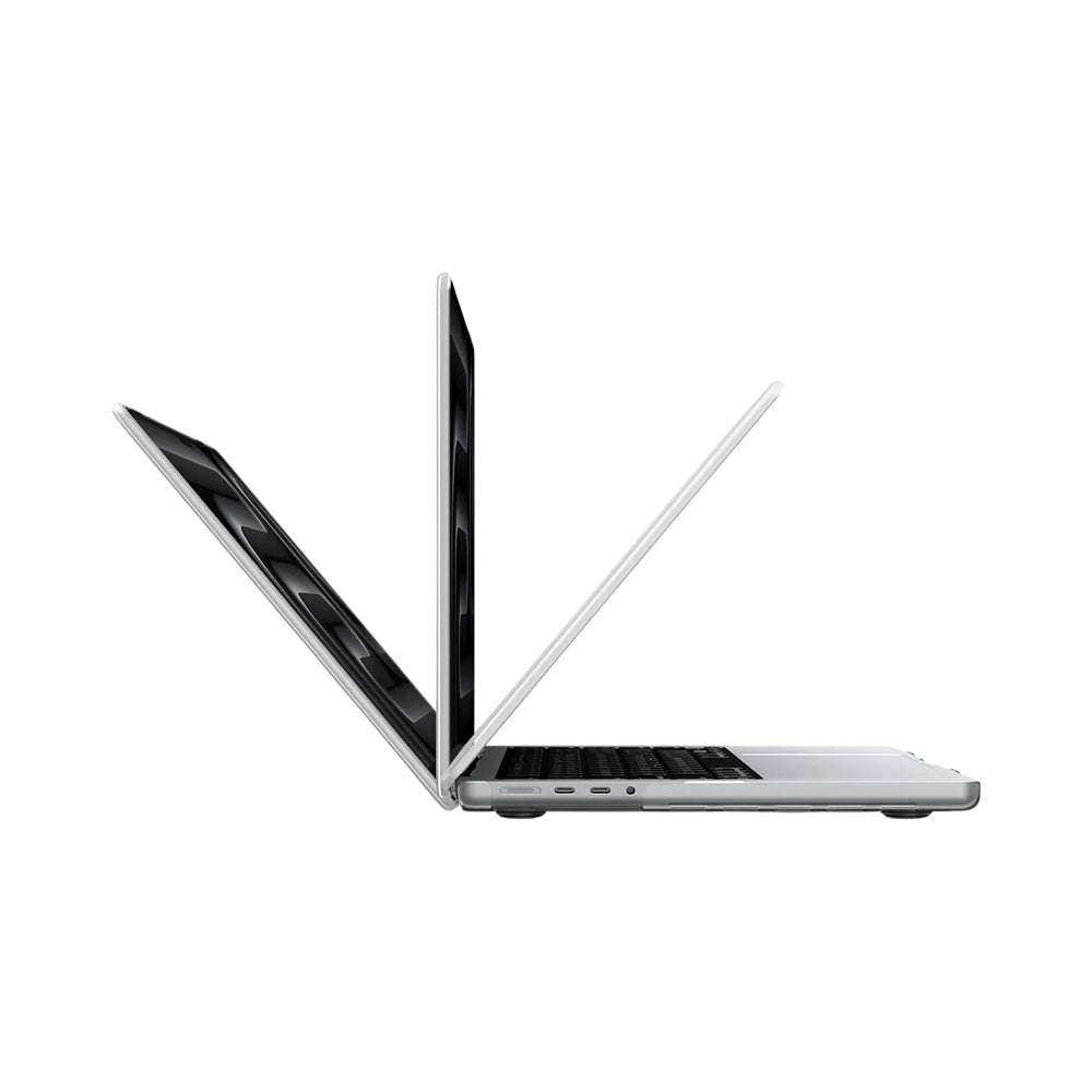 Spigen Airskin kućište za Apple MacBook Pro 14inch (2026) / (2025) / (2023) / (2022) / (2021), Prozirna Saten ACS11528
