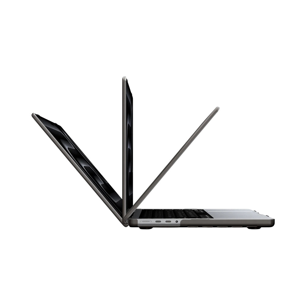 Spigen Airskin futrola za Apple MacBook Pro 16inch (2026) / (2024) / (2023) / (2021), Crna Satinirana ACS11527