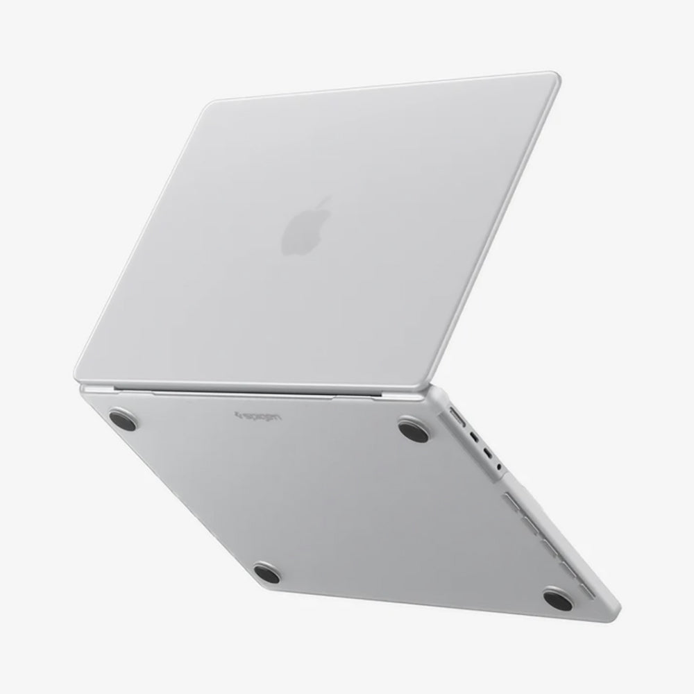 Spigen Airskin kućište za Apple MacBook Pro 16 inča (2026) / (2024) / (2023) / (2021), Prozirna Satenska ACS11526