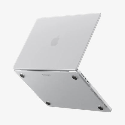 Spigen Airskin kućište za Apple MacBook Pro 16 inča (2026) / (2024) / (2023) / (2021), Prozirna Satenska ACS11526