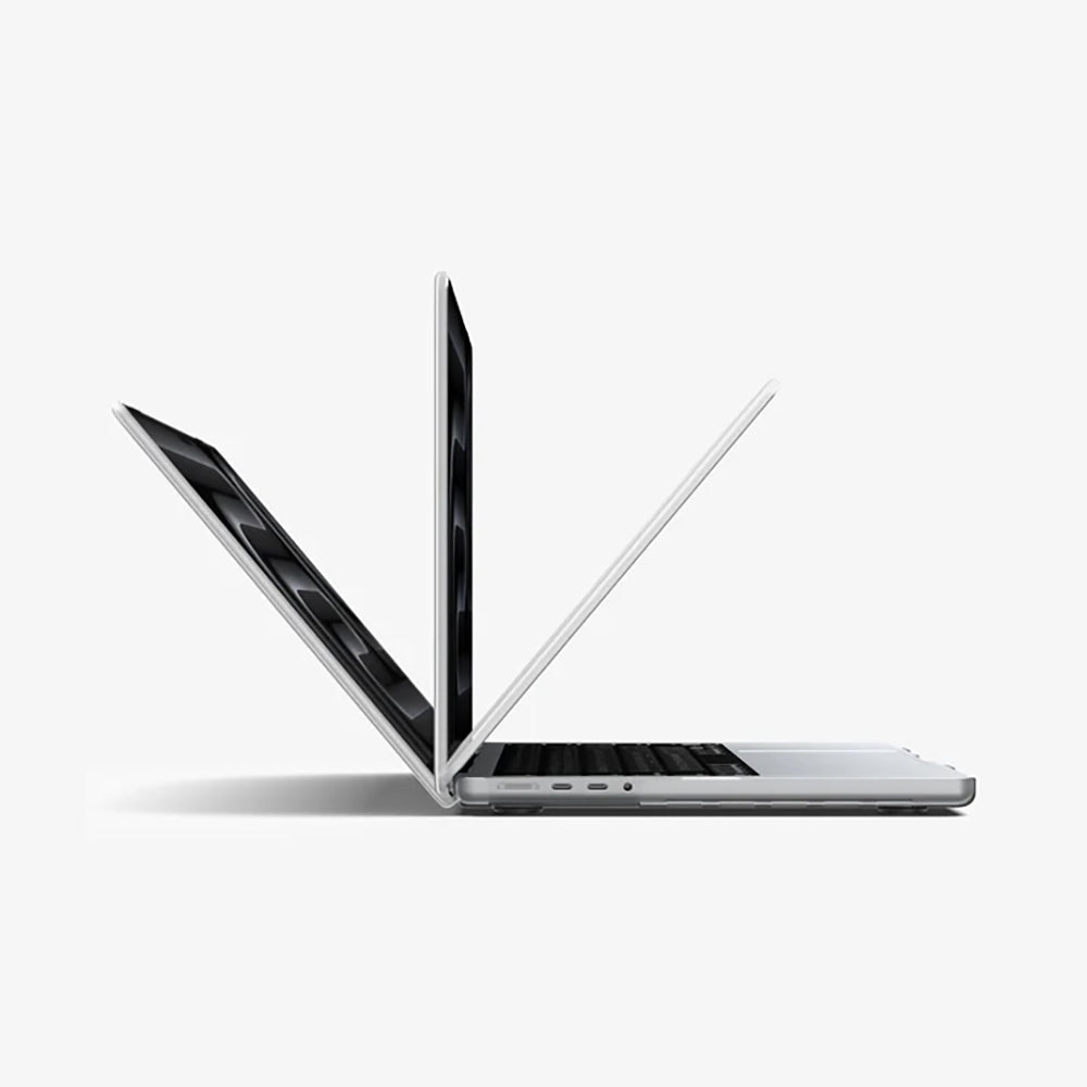 Spigen Airskin kućište za Apple MacBook Pro 16 inča (2026) / (2024) / (2023) / (2021), Prozirna Satenska ACS11526
