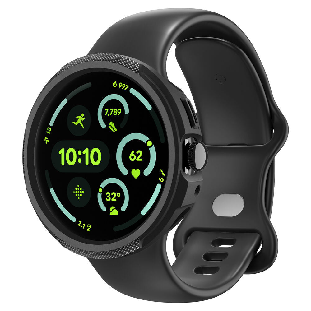 Spigen Liquid Air maska za Google Pixel Watch 4 41mm, Mat Crna ACS09483