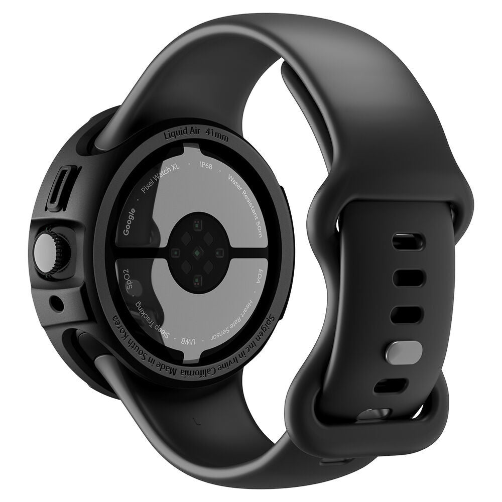 Spigen Liquid Air maska za Google Pixel Watch 4 41mm, Mat Crna ACS09483