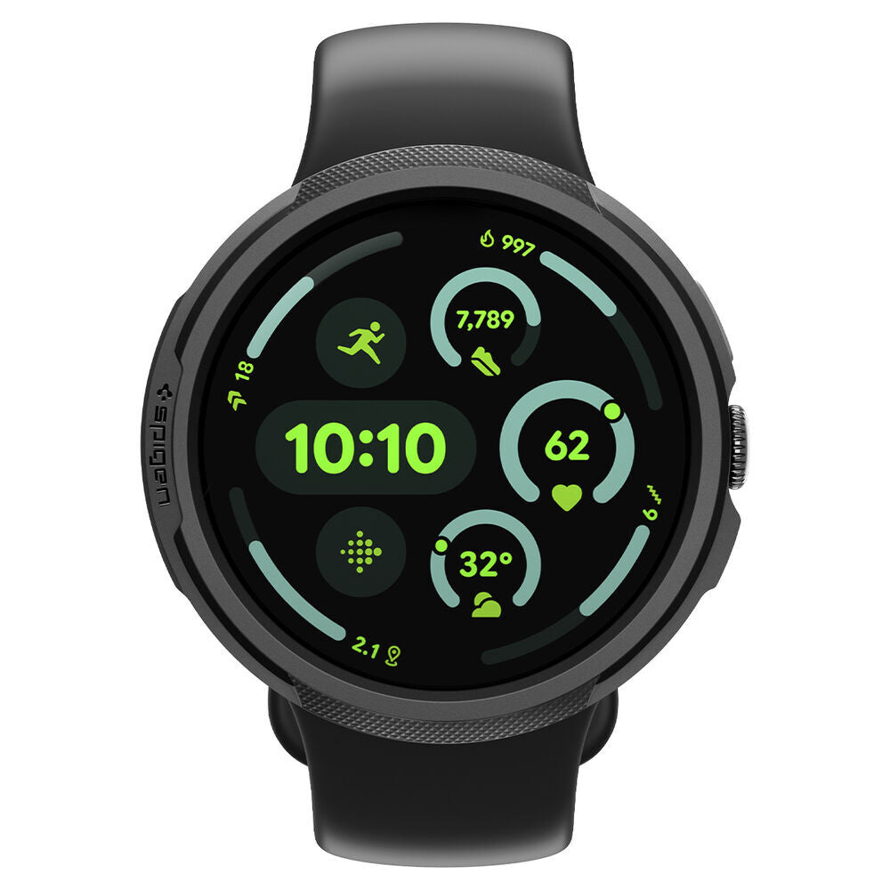 Spigen Liquid Air maska za Google Pixel Watch 4 41mm, Mat Crna ACS09483