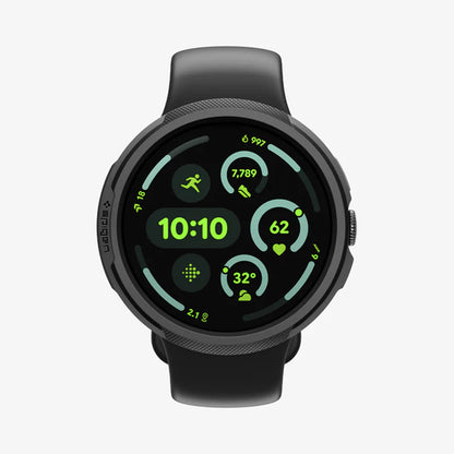 Spigen Liquid Air maska za Google Pixel Watch 4 45mm, Crna Mat ACS11222