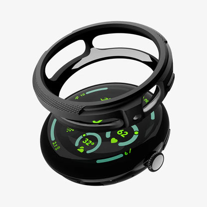 Spigen Liquid Air maska za Google Pixel Watch 4 45mm, Crna Mat ACS11222