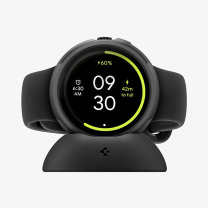 Spigen Liquid Air maska za Google Pixel Watch 4 45mm, Crna Mat ACS11222