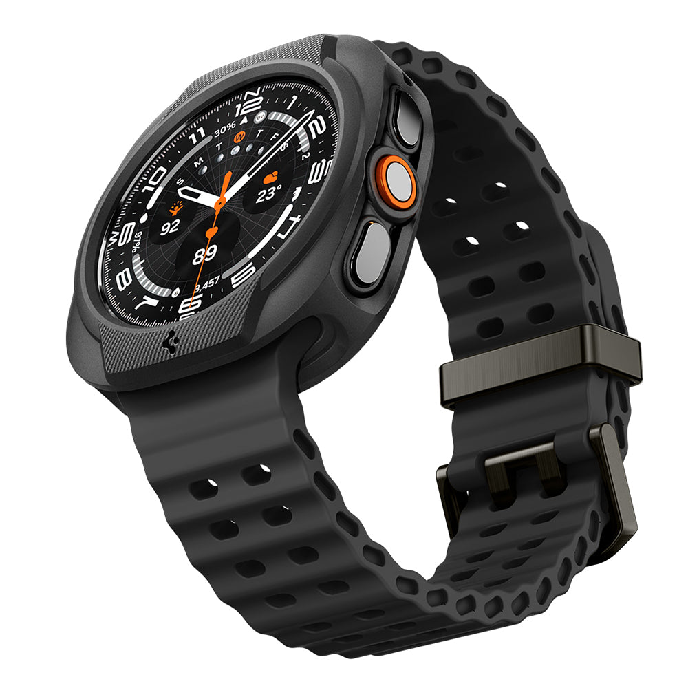 Spigen Liquid Air maska za Samsung Galaxy Watch Ultra2, Mat Crna ACS11610