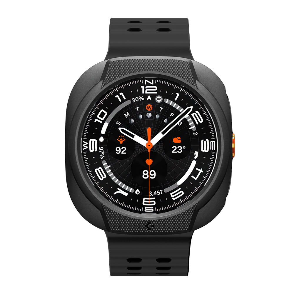 Spigen Liquid Air maska za Samsung Galaxy Watch Ultra2, Mat Crna ACS11610