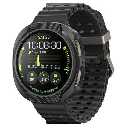 Spigen Liquid Air maska za Samsung Galaxy Watch8 44mm, Mat Crna ACS09839