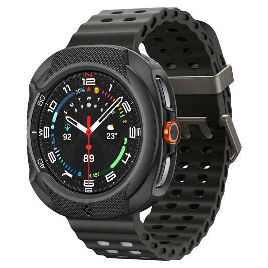 Spigen Liquid Air futrola za Samsung Galaxy Watch8 Classic, Mat crna ACS09841